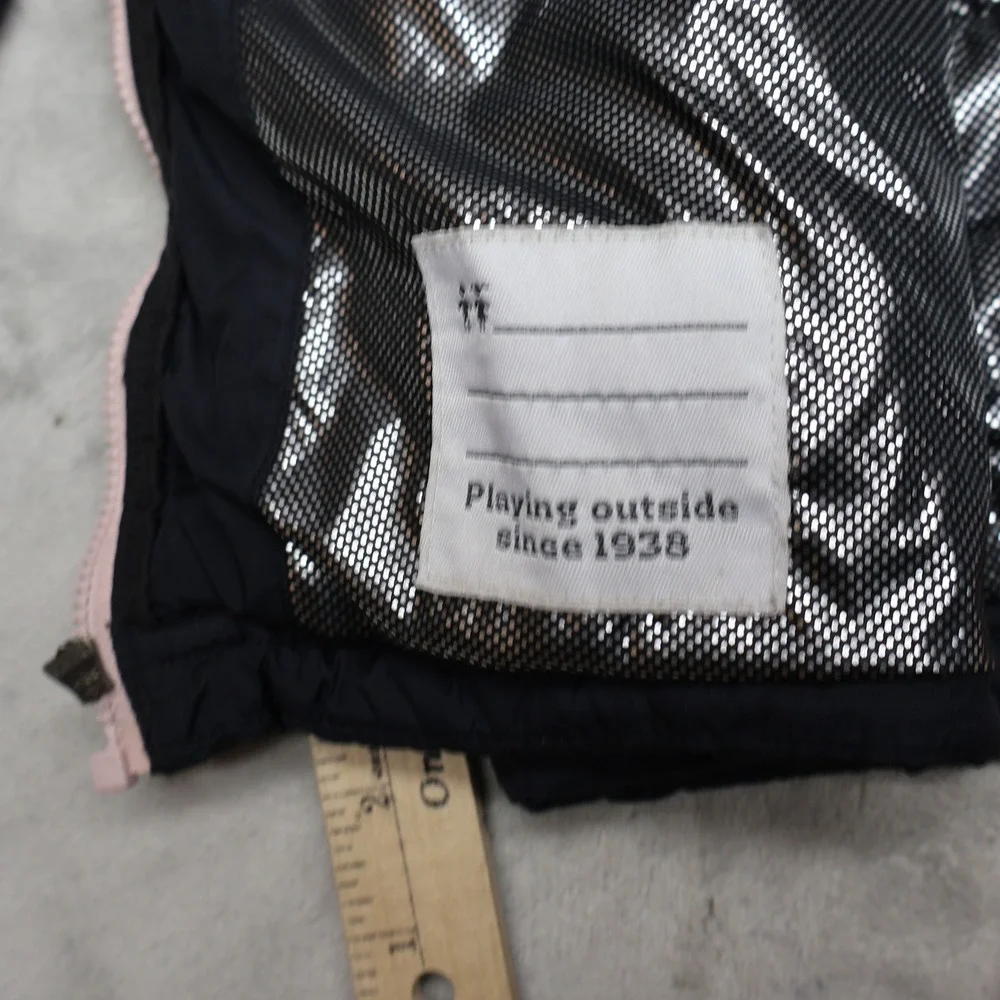 Columbia Jacket Girls XL 18/20 Black Powder Lite Insulated Omni-Heat Warm Puffer